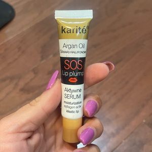 Karite Clear Argan Oil Sting Lip Plumping Serum Gloss